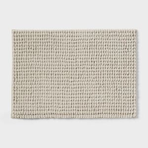 2 Pack 17"x24" Chunky Chenille Cushion Foam Bath Rug - Room Essentials